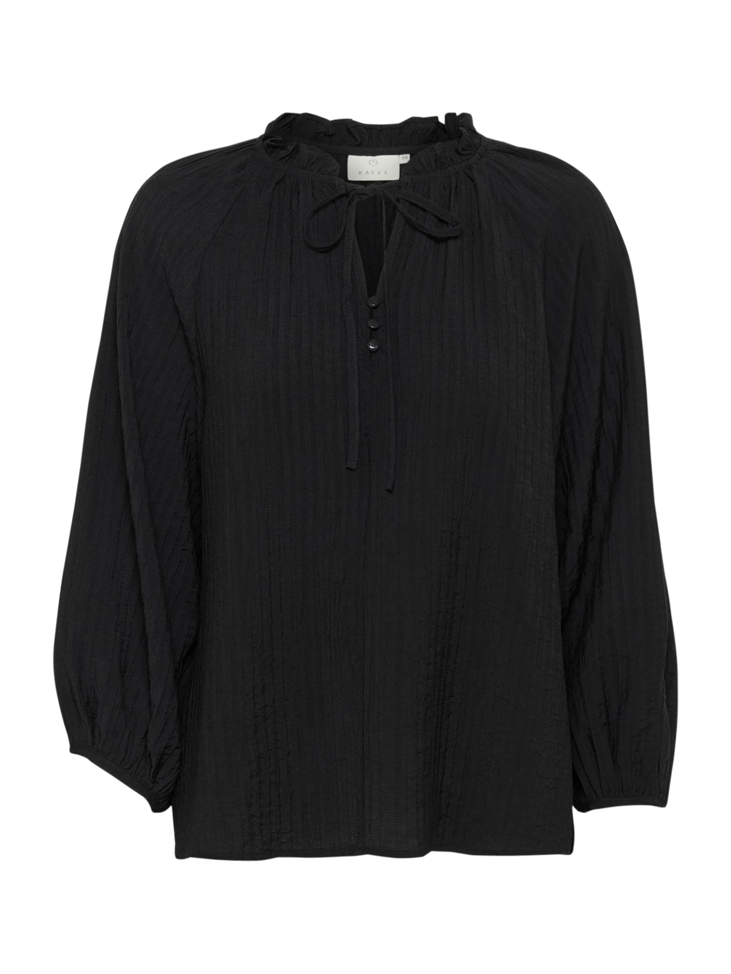 Kaffe Blúzka 'Lianna' - Čierna: predná strana