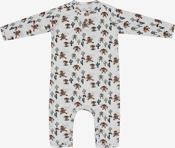 Kids Up Pajamas 'Wilmer' in White: front