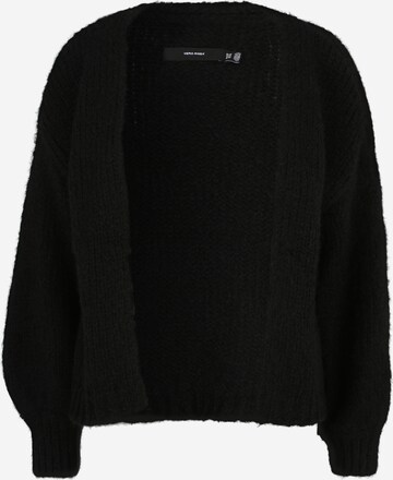 Vero Moda Petite Knit Cardigan 'Maybe' in Black: front