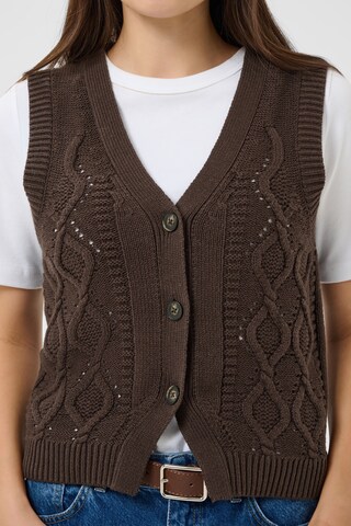 Gilet Part Two en marron