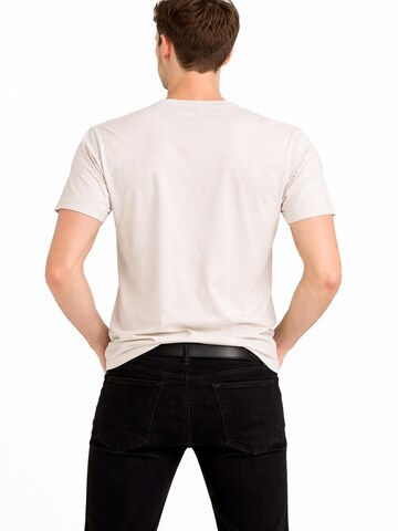 A Question Of (AQO) Shirt 'Anders Tee Garment Dyed' in White