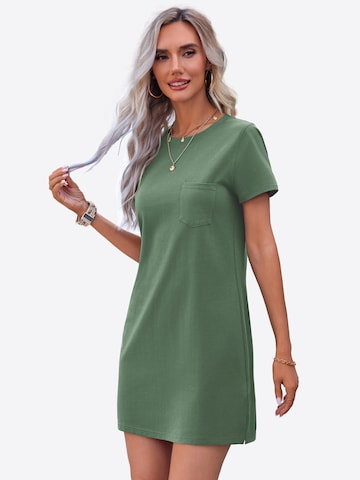 Imily Bela Šaty – zelená