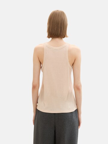 TOM TAILOR DENIM Top in Beige