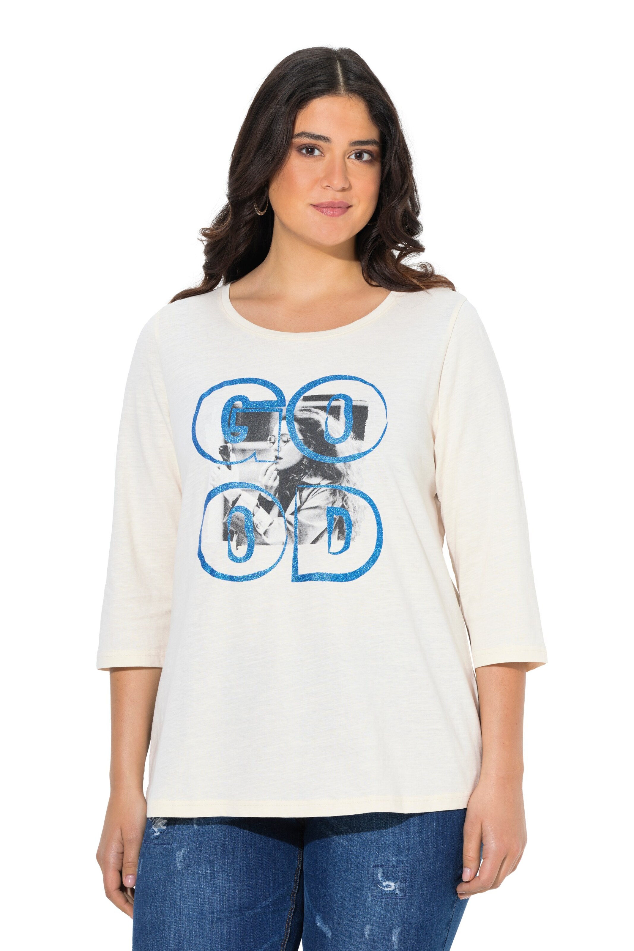 Ulla Popken Shirt in White: front