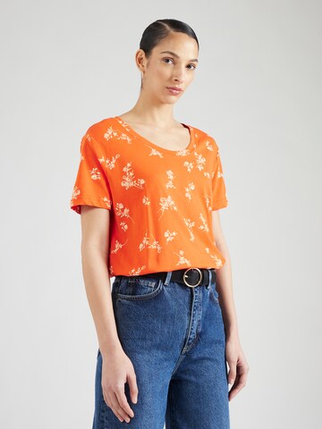 ESPRIT Μπλουζάκι σε πορτοκαλί: μπροστά