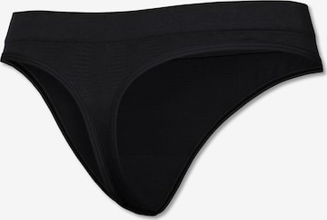 SCHIESSER Thong in Black