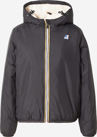 K-Way Jacke 'CLAUDETTE ORSETTO' in Schwarz: Vorderseite