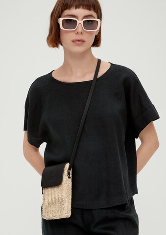 s.Oliver Bluse in Schwarz: Vorderseite