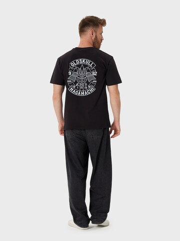 Oldskull Shirt 'Rtrip Nagamurai' in Black