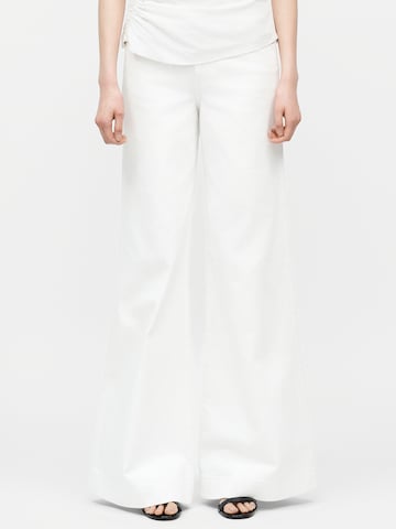 Versace Jeans Couture Bő szár Farmer - fehér: elől