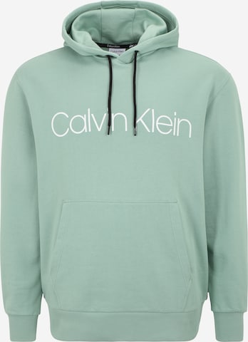 Calvin Klein Big & Tall Sweatshirt in Groen: voorkant