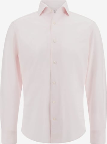 Boggi Milano Средняя посадка Рубашка в Ярко-розовый: спереди