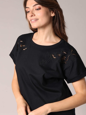 Deeluxe Shirt ' SUYANA ' in Zwart