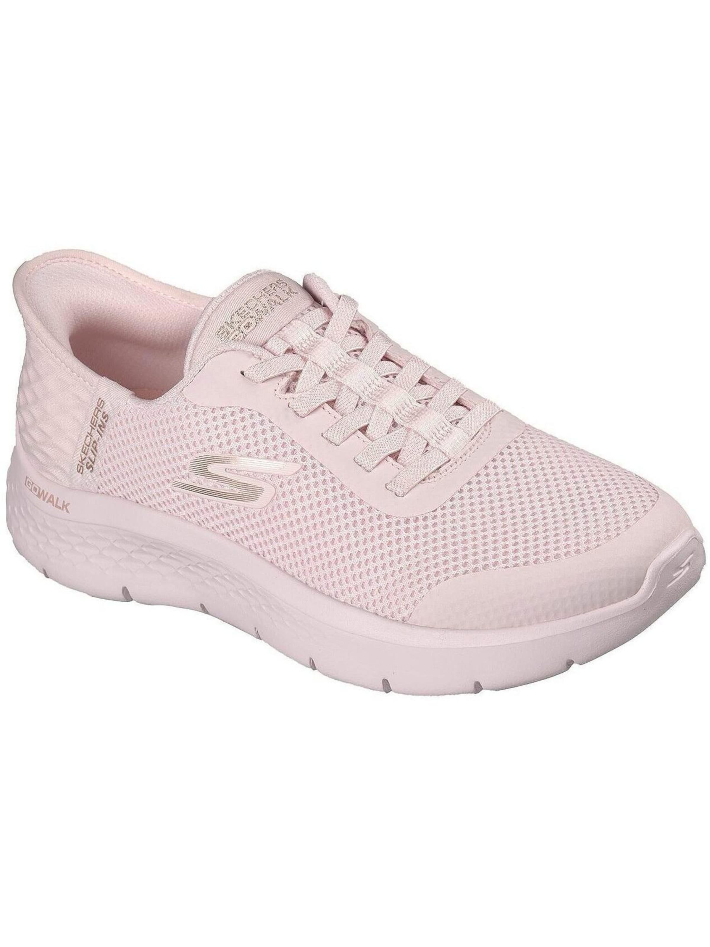 Chaussure de sport SKECHERS en rose : devant