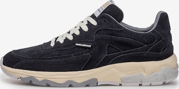 Floris van Bommel Platform trainers 'DE REZER 02' in Blue: front