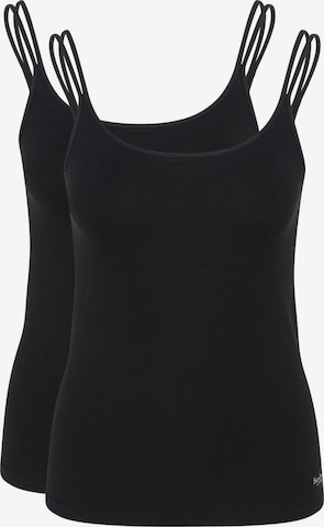 SPEIDEL Unterhemd 'Bambus' in Schwarz: Vorderseite