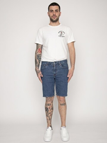 LEVI'S ® Luźne Jeansy '405 Standard Shorts Blue Core Cool Short Med Indigo Worn In' w kolorze niebieski: przód