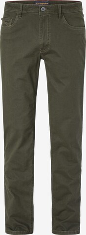 REDPOINT Regular Jeans in Green: front