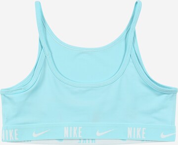 Nike Sportswear Bustier Sport-BH 'Trophy' in Blau