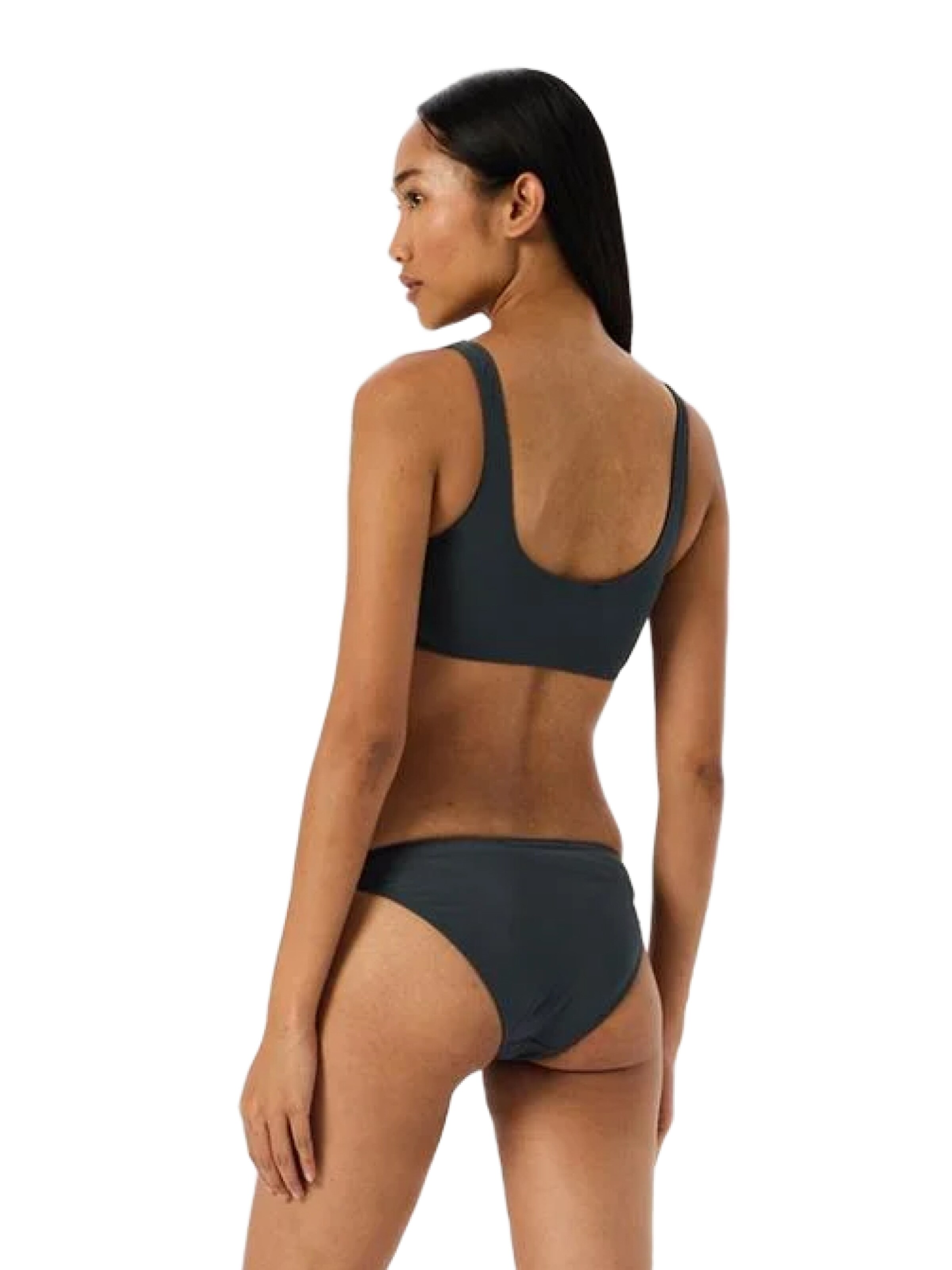 Rivus Bustier Bikini in Grijs