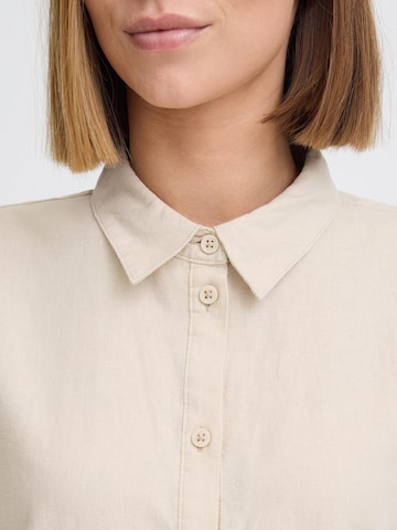 Camicia da donna ' OXAlfas ' di Oxmo in beige