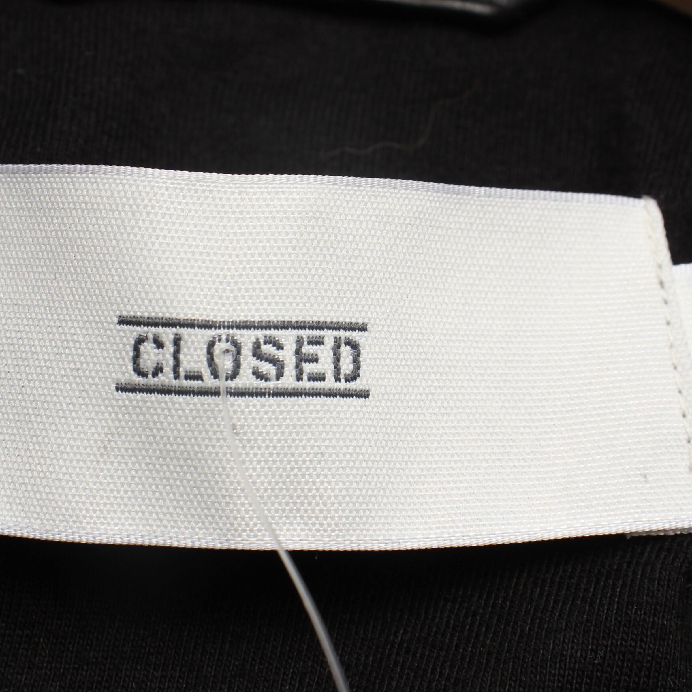 Closed Lederjacke / Ledermantel M in Schwarz