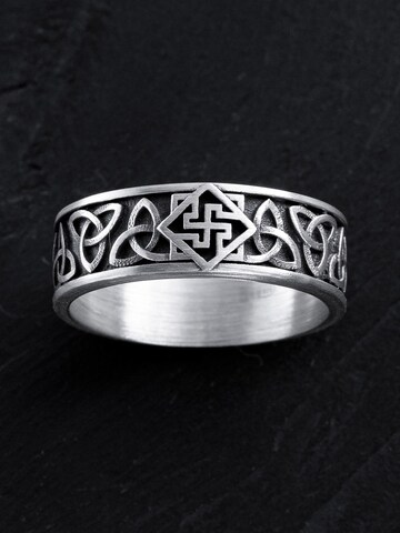 Bague 'CELTIC KNOT AND SWAROG' REYTEL en argent