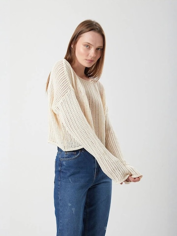 Pullover di MixRay in beige