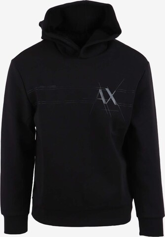 ARMANI EXCHANGE Sweatshirt in Black: front