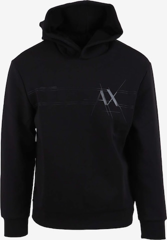 ARMANI EXCHANGE Sweatshirt in Schwarz: predná strana