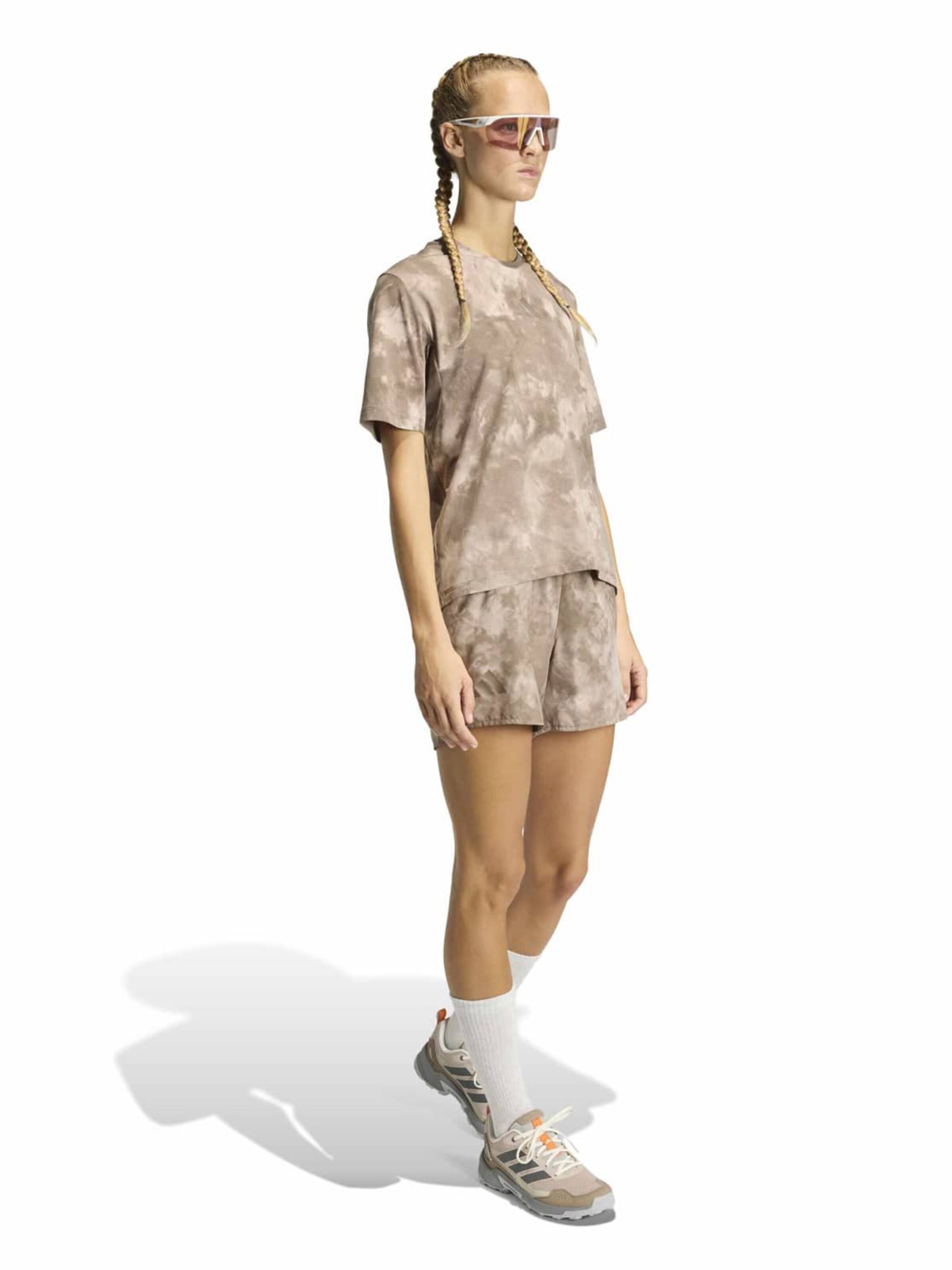 ADIDAS TERREX Свободный крой Спортивные штаны в Коричневый: спереди