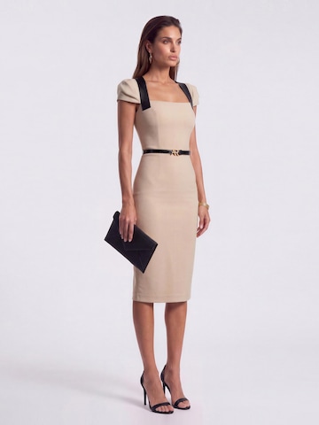 AUDRAY Etuikjole 'MARLENE' i beige: forside