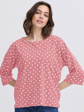 Maglietta ' FRSIVA TEE 3 ' di Fransa in rosa