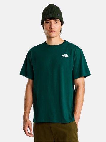 THE NORTH FACE Shirt 'Campfire' in Green: front