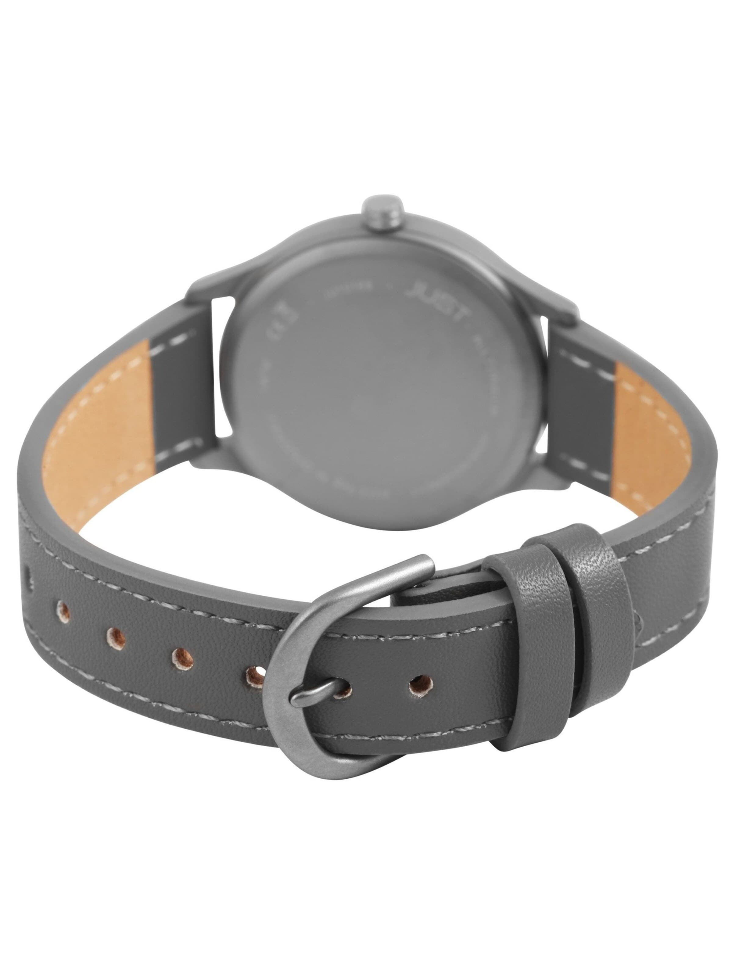 JUST Analog Watch 'Gennia, Titan' in Grey