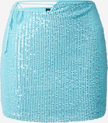 Motel Skirt in Blue: front