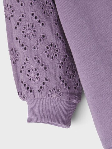 NAME IT - Sweatshirt em roxo