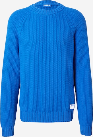 mėlyna HUGO Megztinis 'Sonnee': priekis