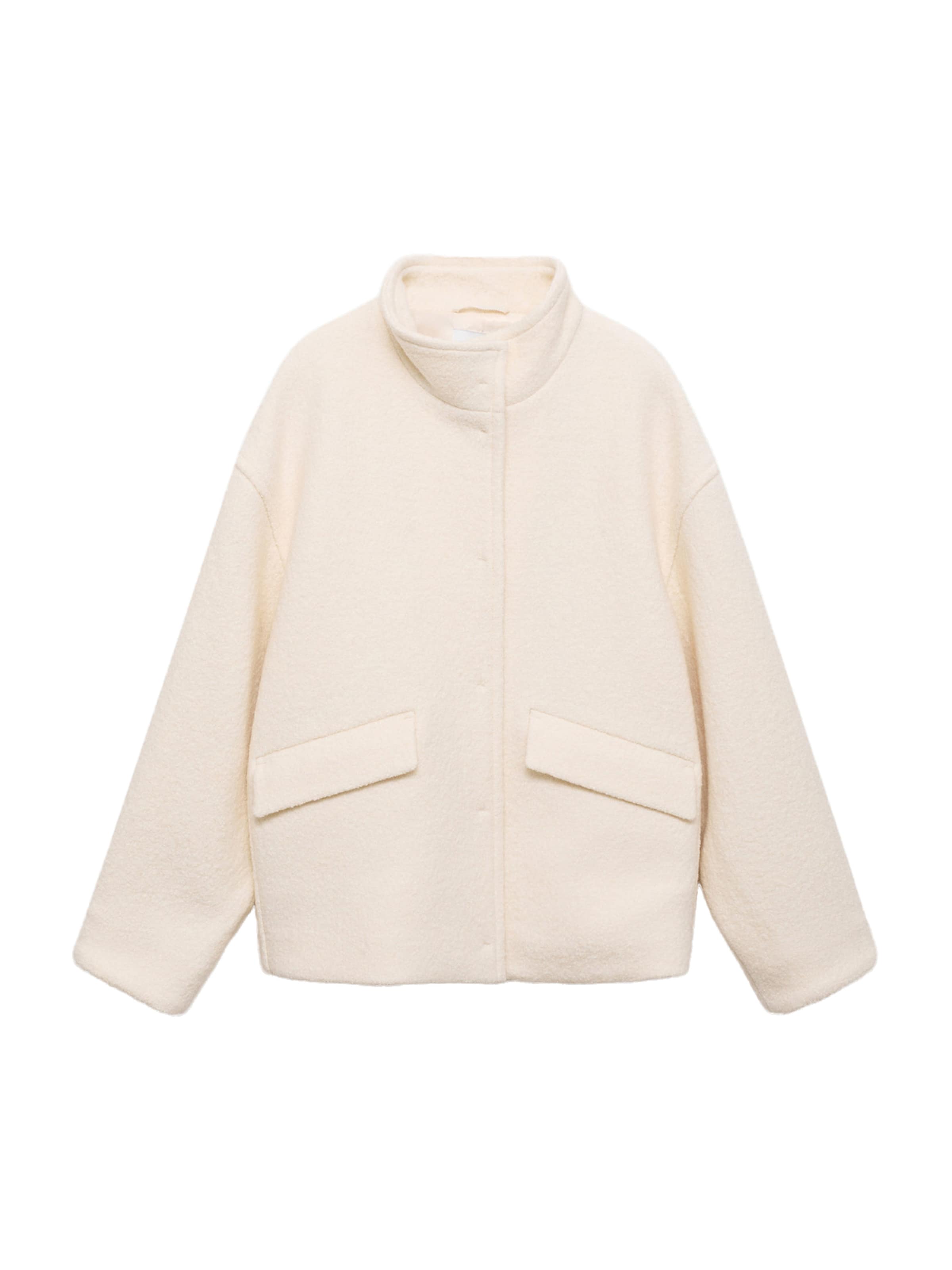 MANGO Kurtka przejściowa 'First' w kolorze różowy: przód