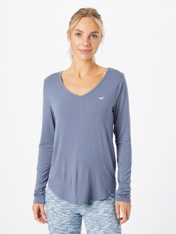 HOLLISTER T-Shirt in Blau: predná strana