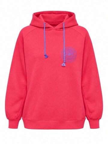 Sweat-shirt Ethiquet en rose : devant