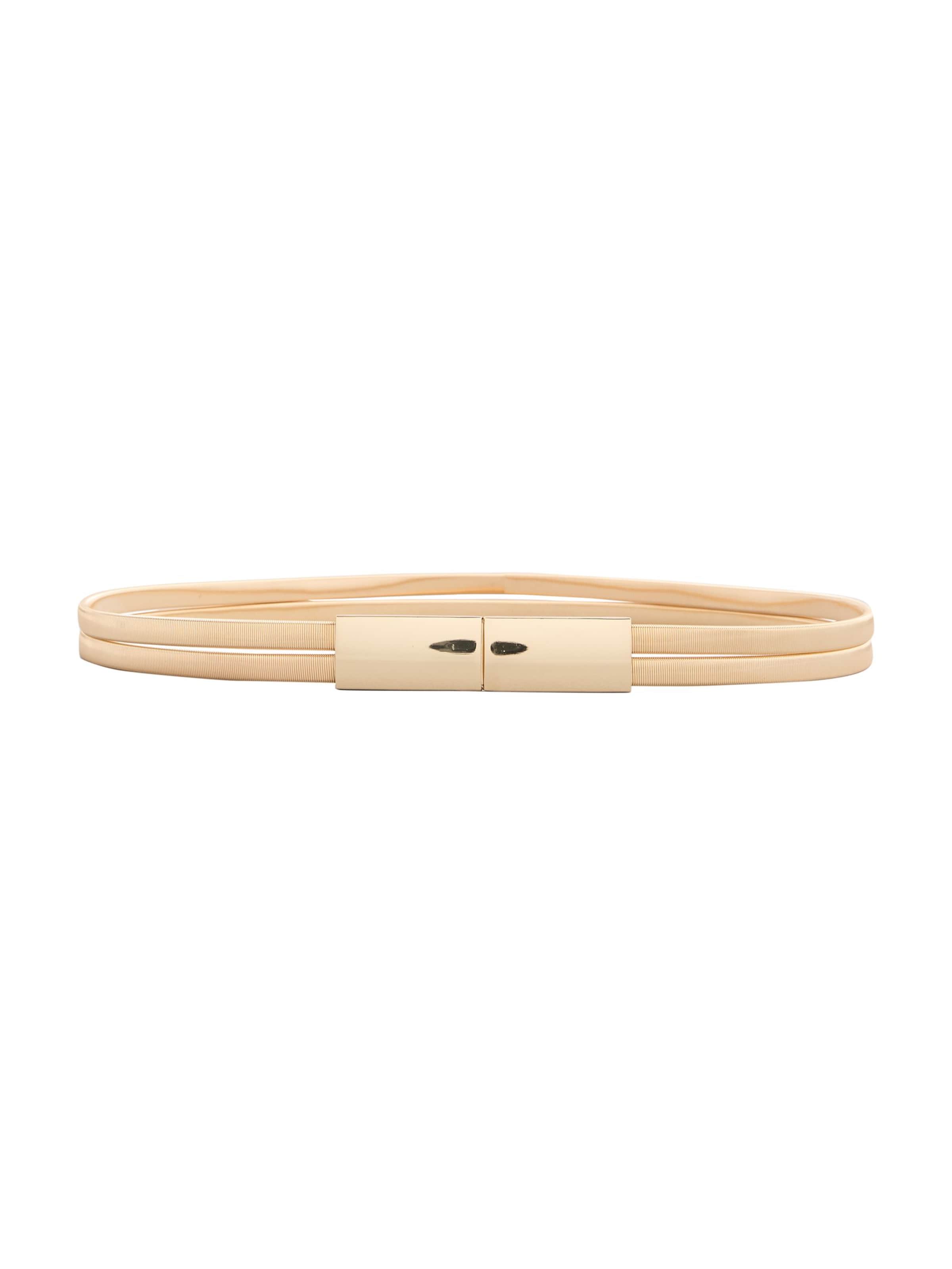 Ceinture Lipsy en or : devant