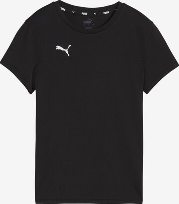 T-shirt fonctionnel 'Team GOAL' PUMA en noir : devant