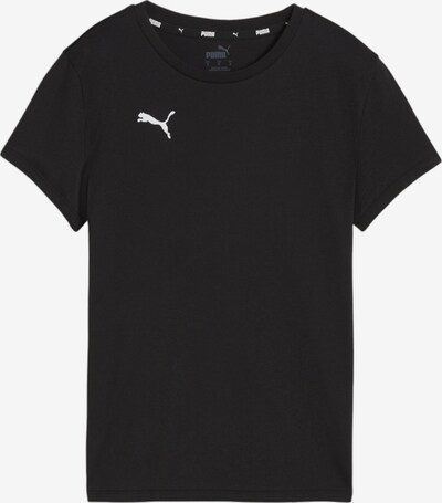 PUMA T-Shirt 'Team GOAL' in schwarz / weiß, Produktansicht