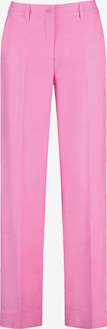 GERRY WEBER Pleated Pants in Pink: front