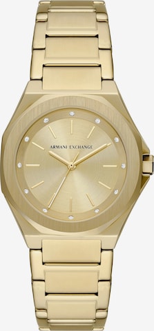 ARMANI EXCHANGE Analog Watch in Gold: front