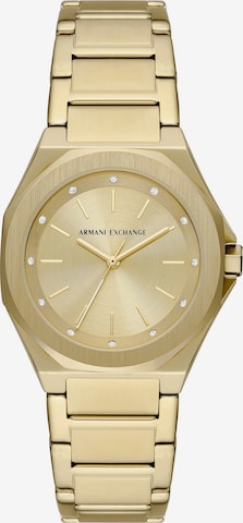 ARMANI EXCHANGE Uhr in Gold: predná strana