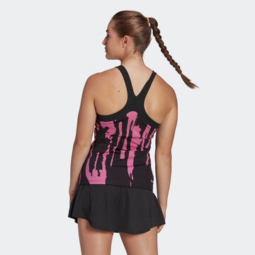 Haut de sport 'Thebe Magugu New York Y-Back' ADIDAS SPORTSWEAR en noir