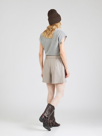 Wide Leg Pantalon à pince 'ONLLinda' ONLY en gris