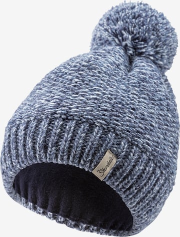 STERNTALER Mütze 'Multicolor' in Blau: Vorderseite